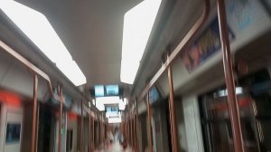 парад поездов метро на кольцевой линии в Москве - поезд Москва 2020 18 мая 2025 года 10:36:12