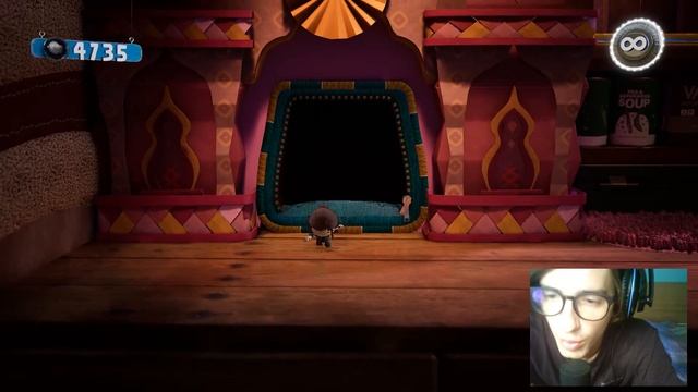 Третий уровень в Big adventure sackboy