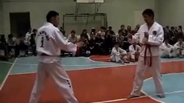 Аттестация на черные пояса ТАЭКВОНДО ИТФ 2006г.