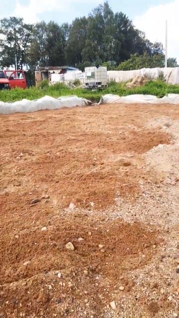 Обратная засыпка песком,2-ой слой. смотреть онлайн