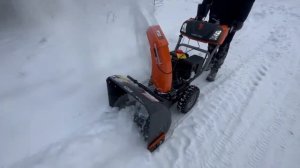Снегоуборщик YARD FOX OPTIMA 6151E. Запуск.