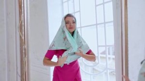 Как носить платок ДУВОРТ на голове