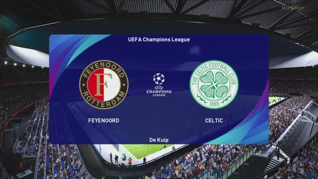 ЛЧ. Фейеноорд - Селтик. 2тур. Группа D.