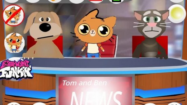 talking tom ben and teeny tiny simba news