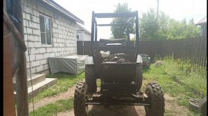 Самодельный полноприводный трактор классика . #самоде