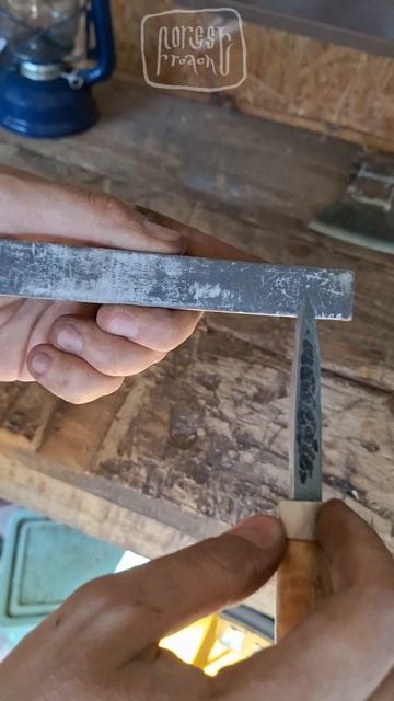 ЗАТОЧКА ИНСТРУМЕНТА #бушкрафт #выживание #forestroach #wood #т? смотреть онлайн