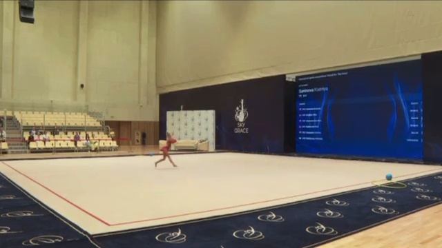 Ксения Савинова Мяч Гран-При Небесная Грация 2024 #худож смотреть онлайн
