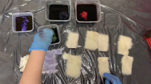 Покраска натурального меха в домашних условиях !!!!!