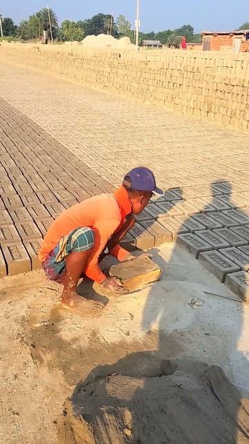 Ручное изготовление сырцового кирпича из глины.#shorts смотреть онлайн