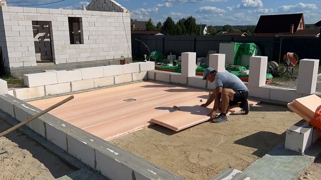 ВЕСЬ ПРОЦЕСС СТРОИТЕЛЬСТВА ЗА 20 МИН _ КАК ПОСТРОИТЬ ДОМ НЕДОРОГО СВОИМИ РУКАМИ