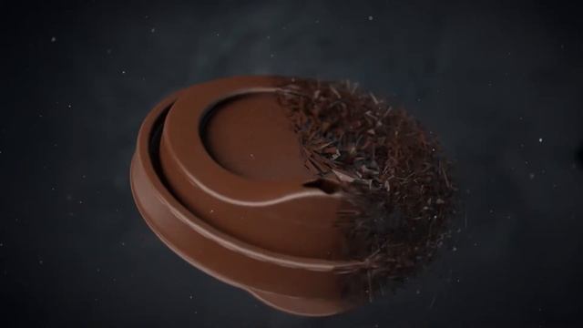 Стакан с крышкой для кофе IDILAND: экологичная многоразов