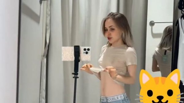 Примеряю прозрачное платье 2024