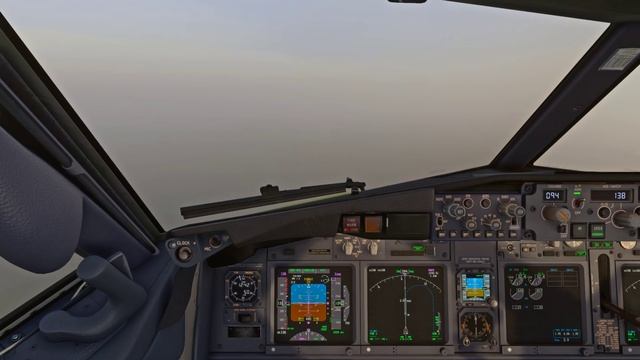 Посадка во Владикавказе | B737-800 | MFS2020