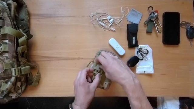 Мой EDC набор для города. Октябрь 2024