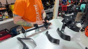 Сборка фрезы мотоблока Patriot, Brait, Huter и т.д.