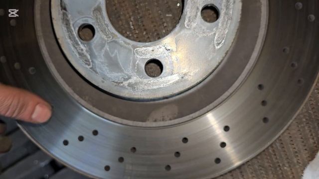 Мерседес биение при торможении. смотреть онлайн