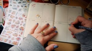 АСМР шепот ОФОРМЛЯЮ ЕЖЕДНЕВНИК болталка ♥