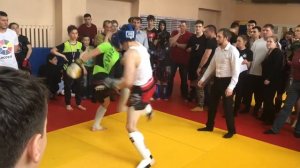 Мой любительский бой по Ушу-Саньда.