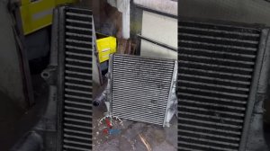 Ремонт радиатора интеркулера | Переварка бачков и нов?