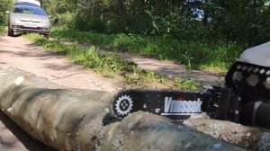 Большой тест пилы VNIISSOK VDUE-18V // Новая стройка!