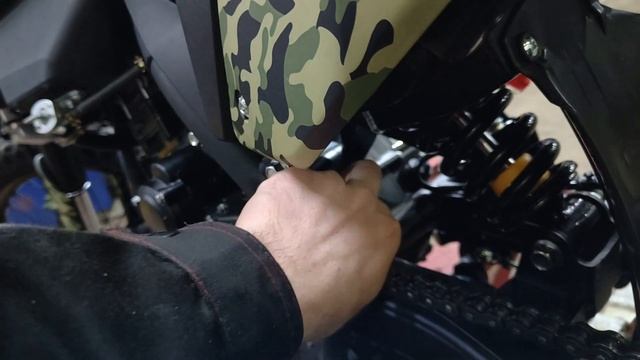 Сборка мотоцикла Гюрза М6 (300сс). Утилитарный мотоцикл смотреть онлайн