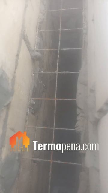 Заливаем пенополиуретан между стен #утеплениеппу #termop