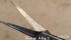 Восстановление маникюрных ножниц,и их заточка.