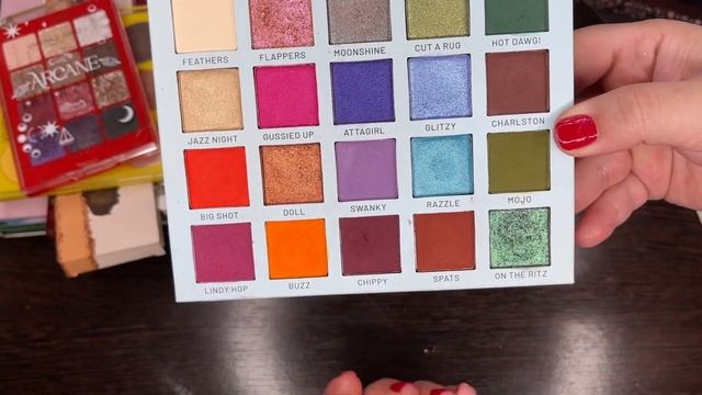 Моя коллекция теней 1 часть. Инвентаризация коллекции.