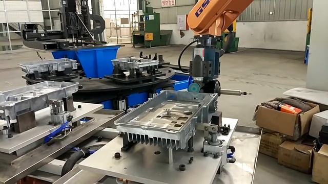 Использование роботов GSK в шлифовальных и полировочны смотреть онлайн