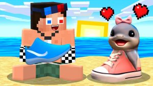 🥰Я НАШЁЛ МАЛЫША ТРАЛАЛЕРО ТРАЛАЛА В МАЙНКРАФТ! ШЕДИ Minecraft