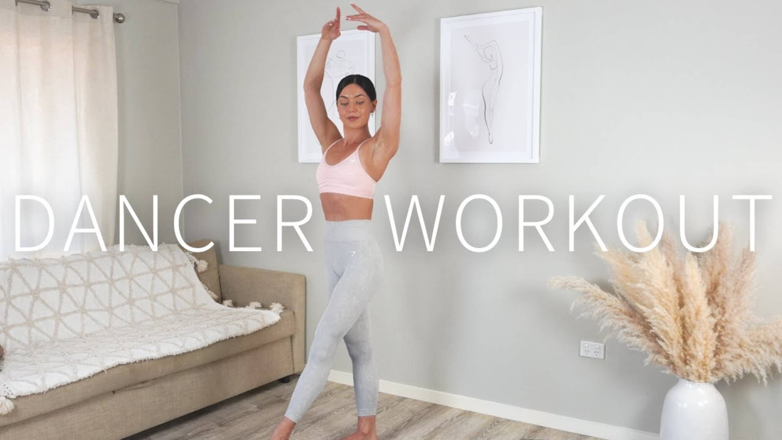 30 MIN DANCER WORKOUT Full Body Pilates & Dancer Sculpt - Move With Nicole смотреть онлайн