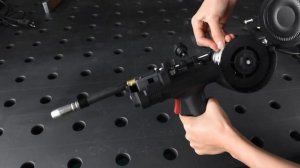Сварка пистолет MIG gasless 3M без газа, с 0.5 кг сварочного пр