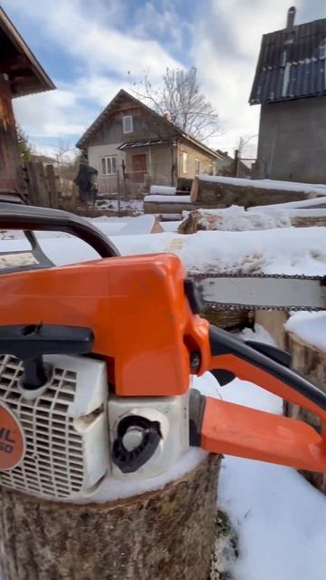 STIHL - MS 180 / 250 в роботі смотреть онлайн