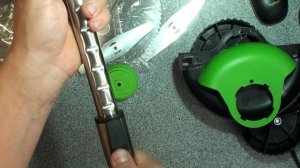 Триммер аккумуляторный для травы с колесиками. Неплох