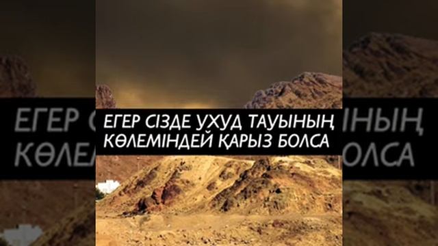 Егер сізде Ухуд тауының көлеміндей қарыз болса  Ерлан Ақатаев