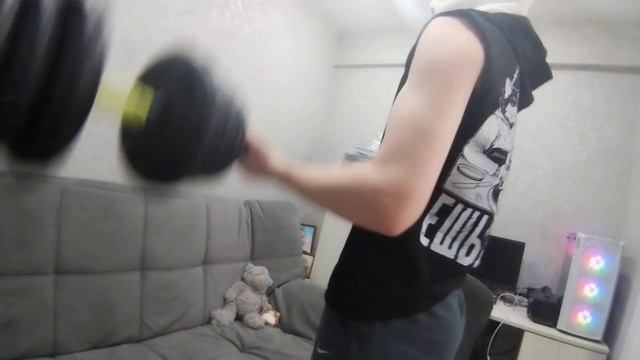 подход штангой 30кг 🤙