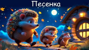 🎵  Песенка про семью ёжиков! Мир уютной лесной истории