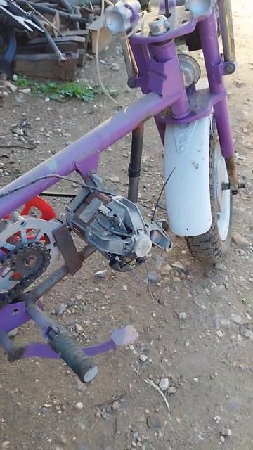 Электро Мопед 220 Вольт! Такого точно сложно встретить ? смотреть онлайн