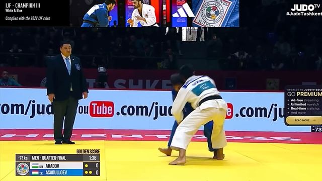 СКАНДАЛЬНАЯ ВСТРЕЧА😱 Muhiddin ASADULLOEV Vs Shakhram AHADOV Quarter-Final Tash