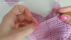 Майка крючком./ МК 🧶