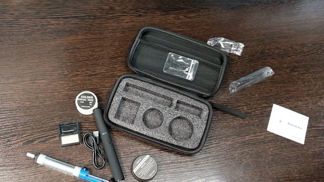 Аккумуляторный паяльник Soldering iron 8 Вт смотреть онлайн