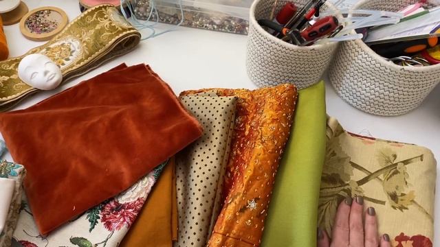 Ткани для костюма куклы, это главное в работе!