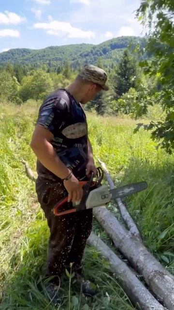 STIHL- MS 250 робота! смотреть онлайн