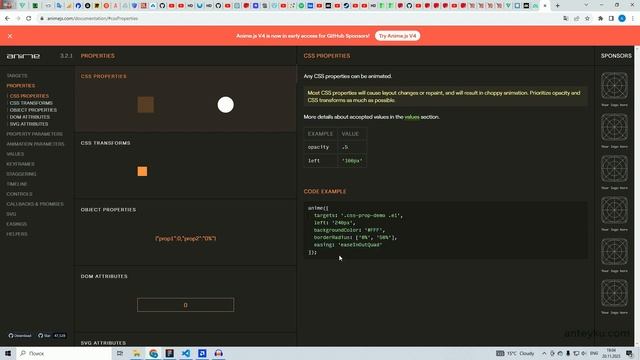 #JS БИБЛИОТЕКА АНИМАЦИЙ #ANIME.JS | БЫСТРЫЕ АНИМАЦИИ ДЛЯ ВАШЕГО САЙТА | ТОП АНИМАЦИИ смотреть онлайн