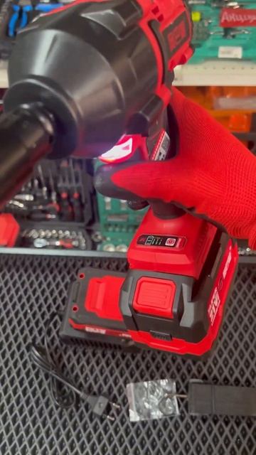 Гайковерт аккумуляторный ударный Aobalong 1500нм смотреть онлайн