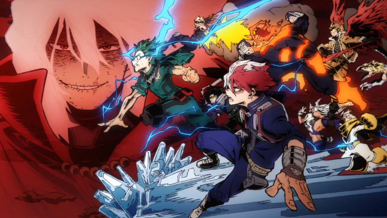 Моя геройская академия 6 сезон 1 опенинг смотреть онлайн