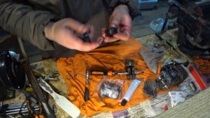 Husqvarna 142 , замена подшипников. Полный разбор бензопилы.