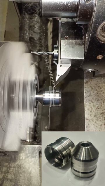 Корпус#нержавейка#тату машина#чпу#turning#machine#cnc#токарный