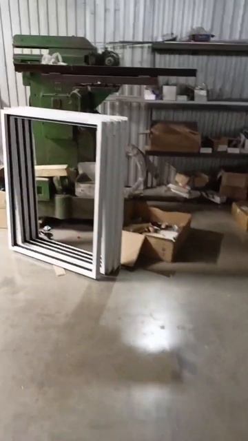 Готовимся к отправке алюминиевых конструкций #остекл? смотреть онлайн