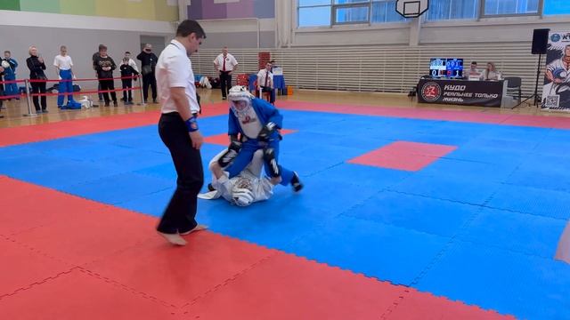 Бой за 3 место 210 ед. Соревнования по кудо в Пскове 2025. смотреть онлайн